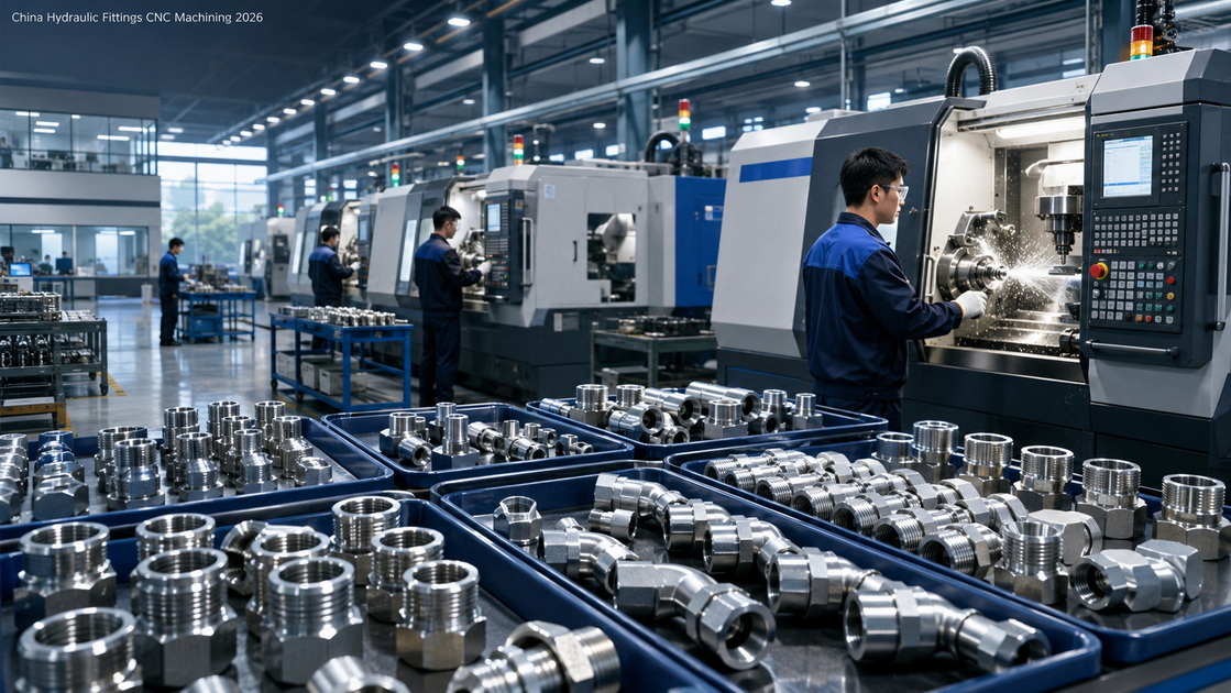 &Ccedil;in'de En İyi 10 Hidrolik Bağlantı Par&ccedil;aları CNC İşleme